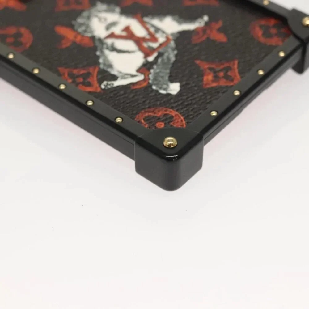 LOUIS VUITTON Transformed Cat Eye Trunk iPhone XS Case Black